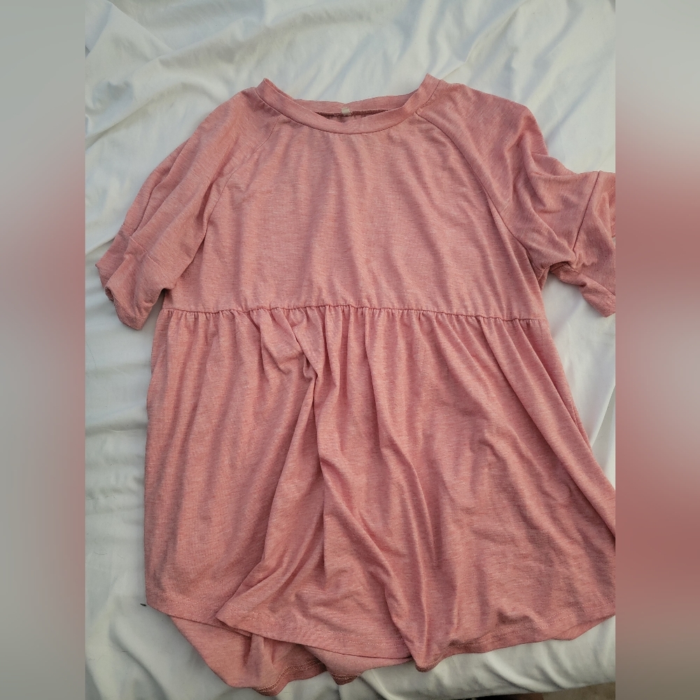 Limerose Short-Sleeve Women's Cute Babydoll Top
